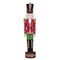 Haute Decor Classic Red and Green Christmas Nutcracker Holiday Decoration for Indoor/Outdoor Use - 37-inch Freestanding Sturdy Resin Construction - Indoor or Outdoor